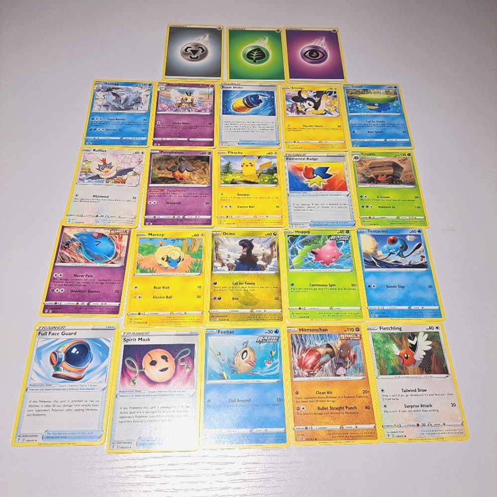 Pokemon non holo card lot of 20